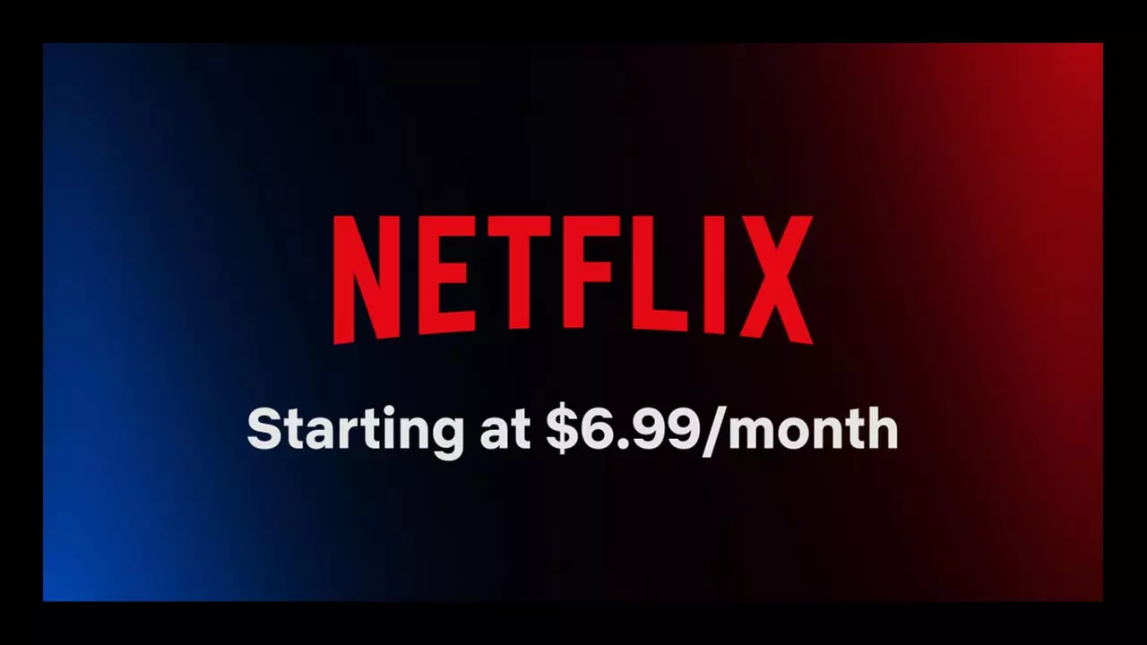 Netflix ad based subscription
