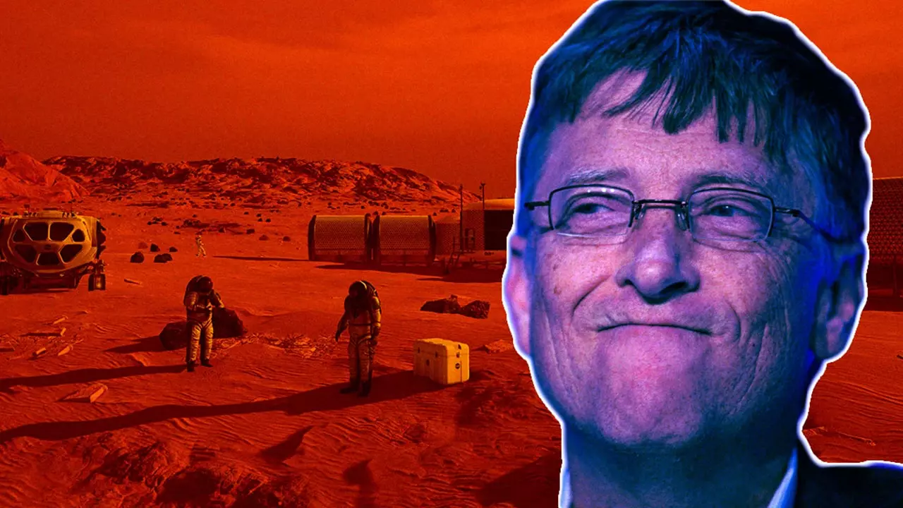 Bill Gates On Mars Trip