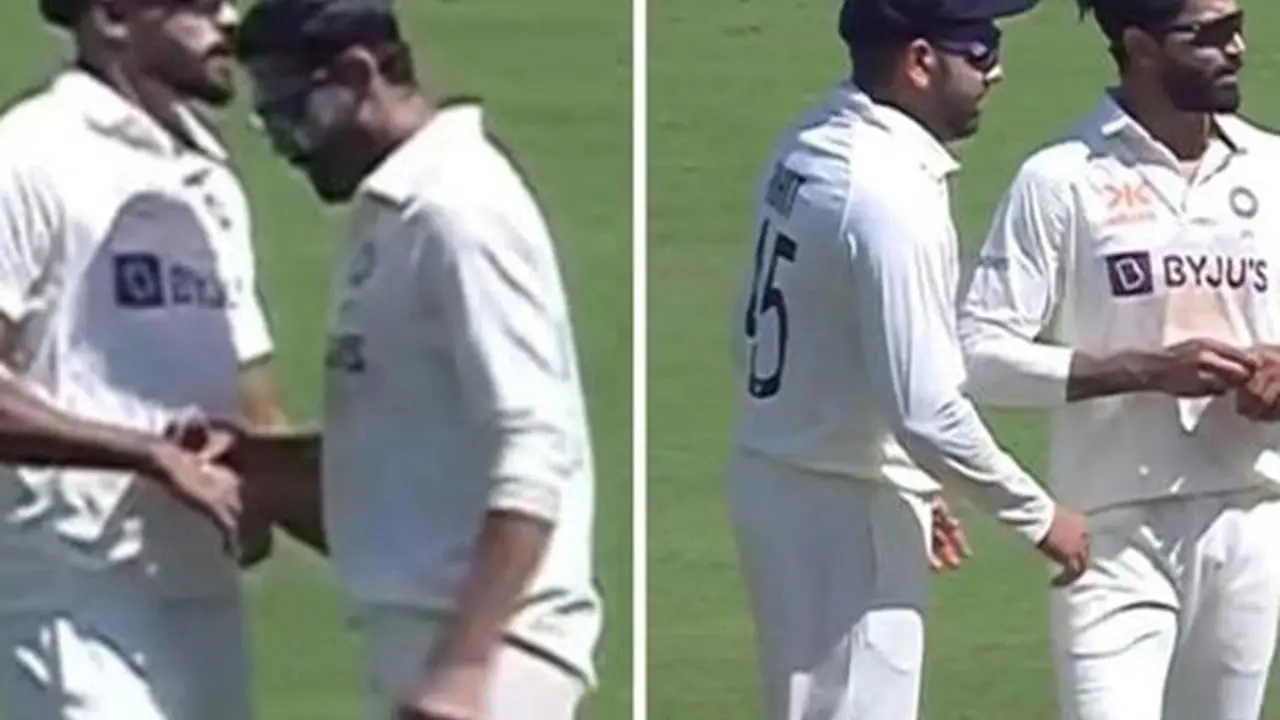 Ravindra Jadeja's Unusual Move on Field