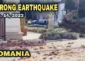 Earthquake in Romania