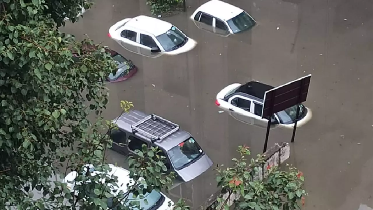 Heavy Rains in Hyderabad 