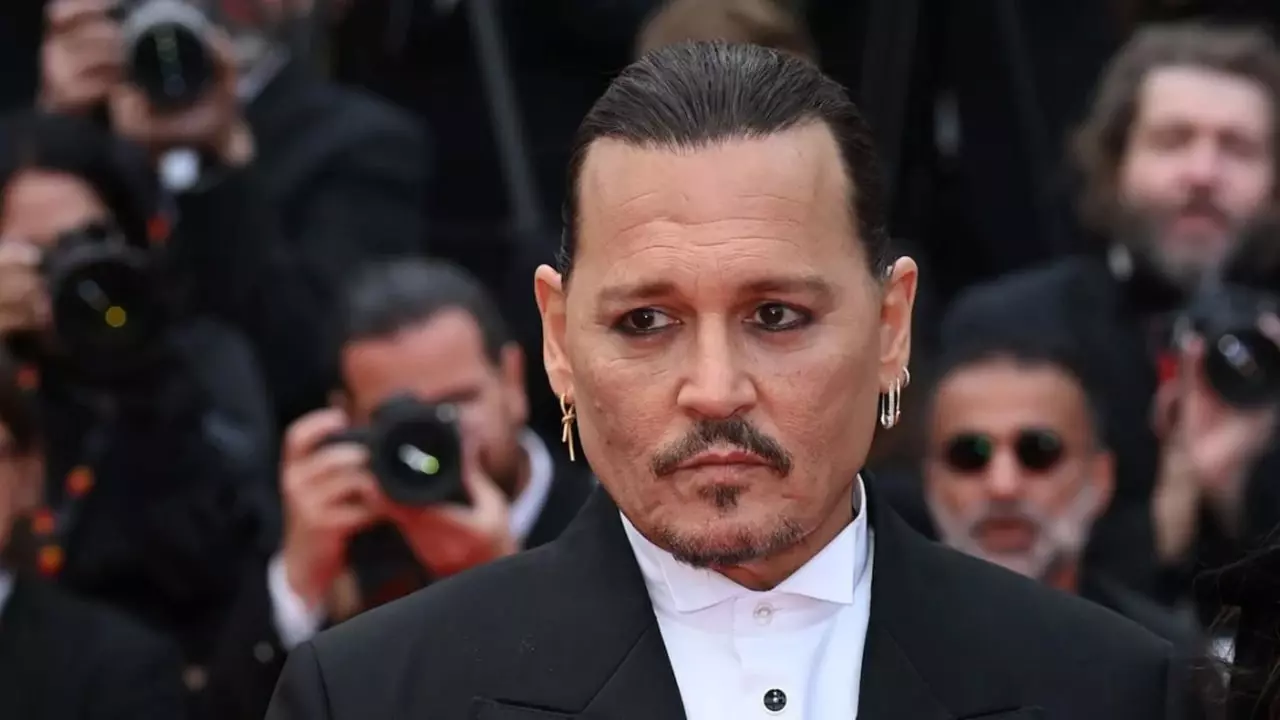 Johnny Depp Being Emotional at Cannes 2023
