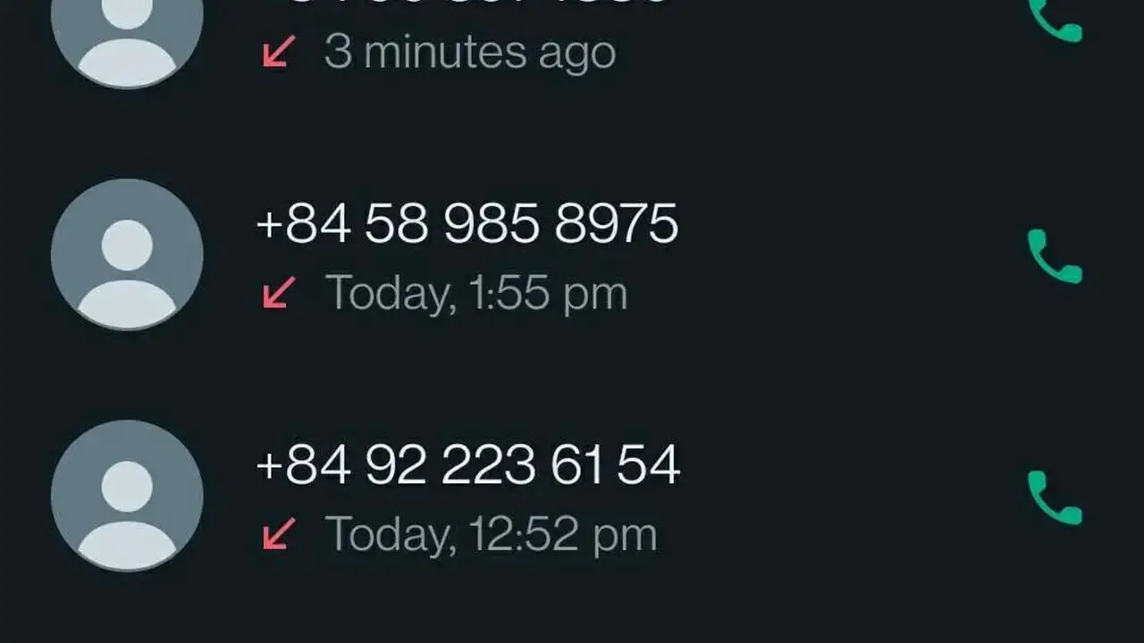 WhatsApp Calls from International Numbers