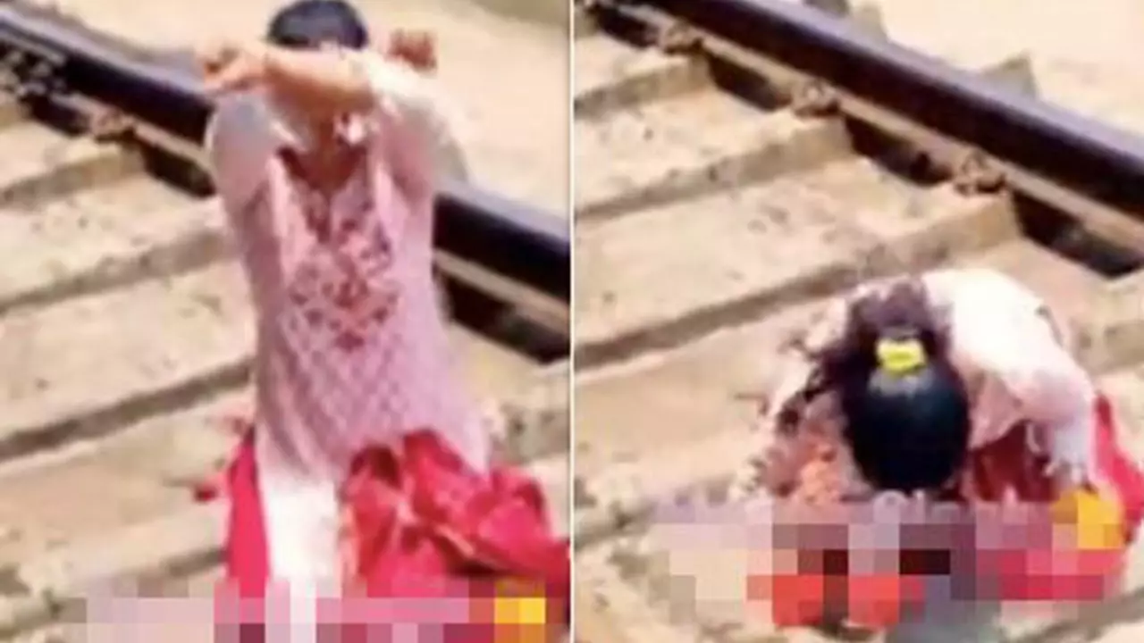 Mother-Daughter Duo Arrested for Dancing on Railway Track.