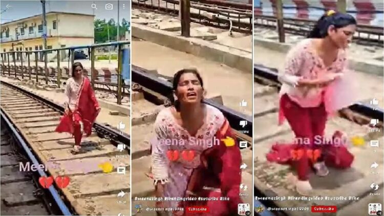 Railway Station Social Media Stunt