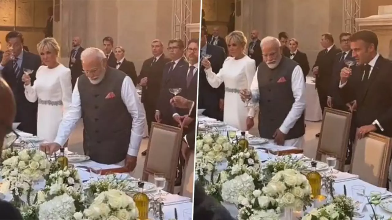 PM Modi's Toast in Paris