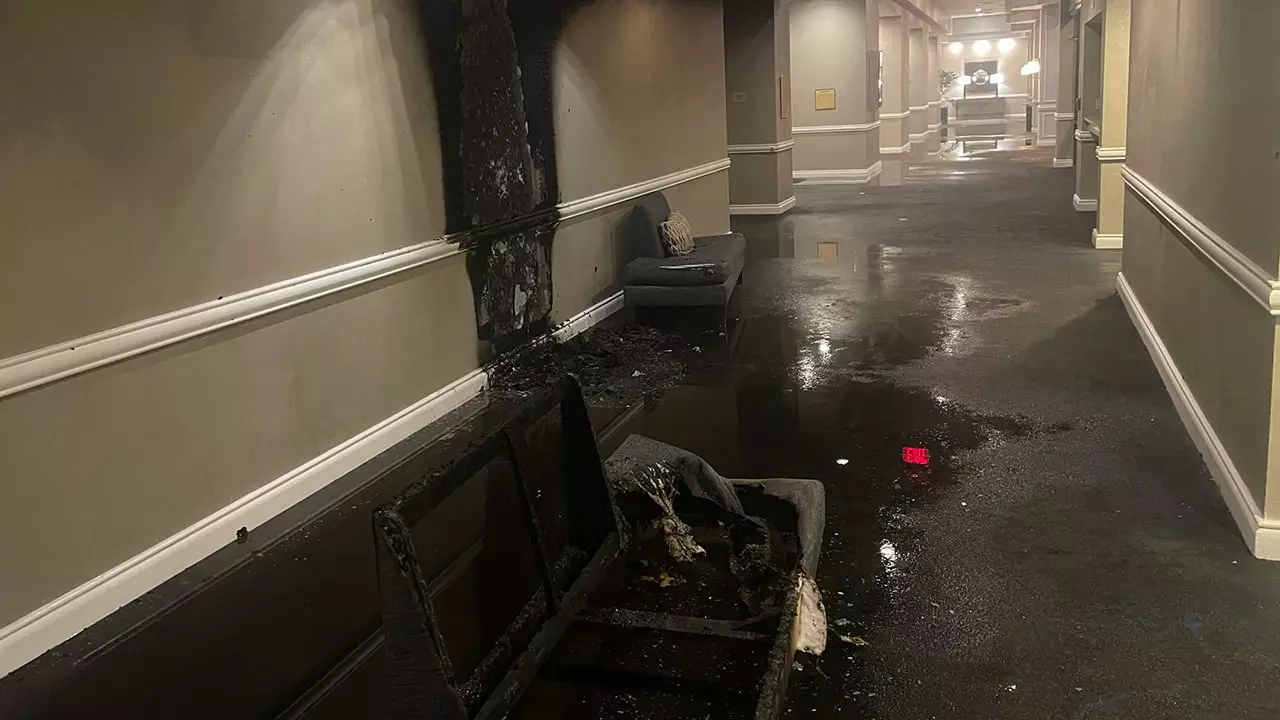 US Hotel Fire