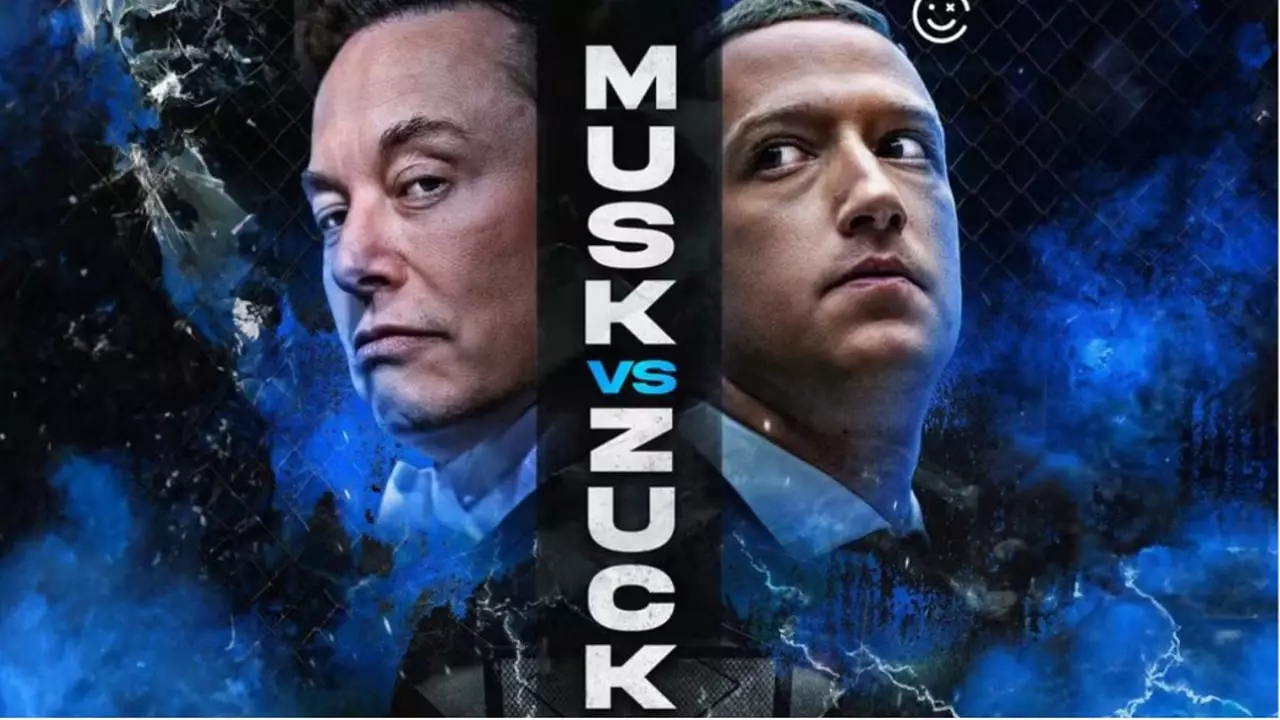 Elon vs Zuckerberg Cage Fight