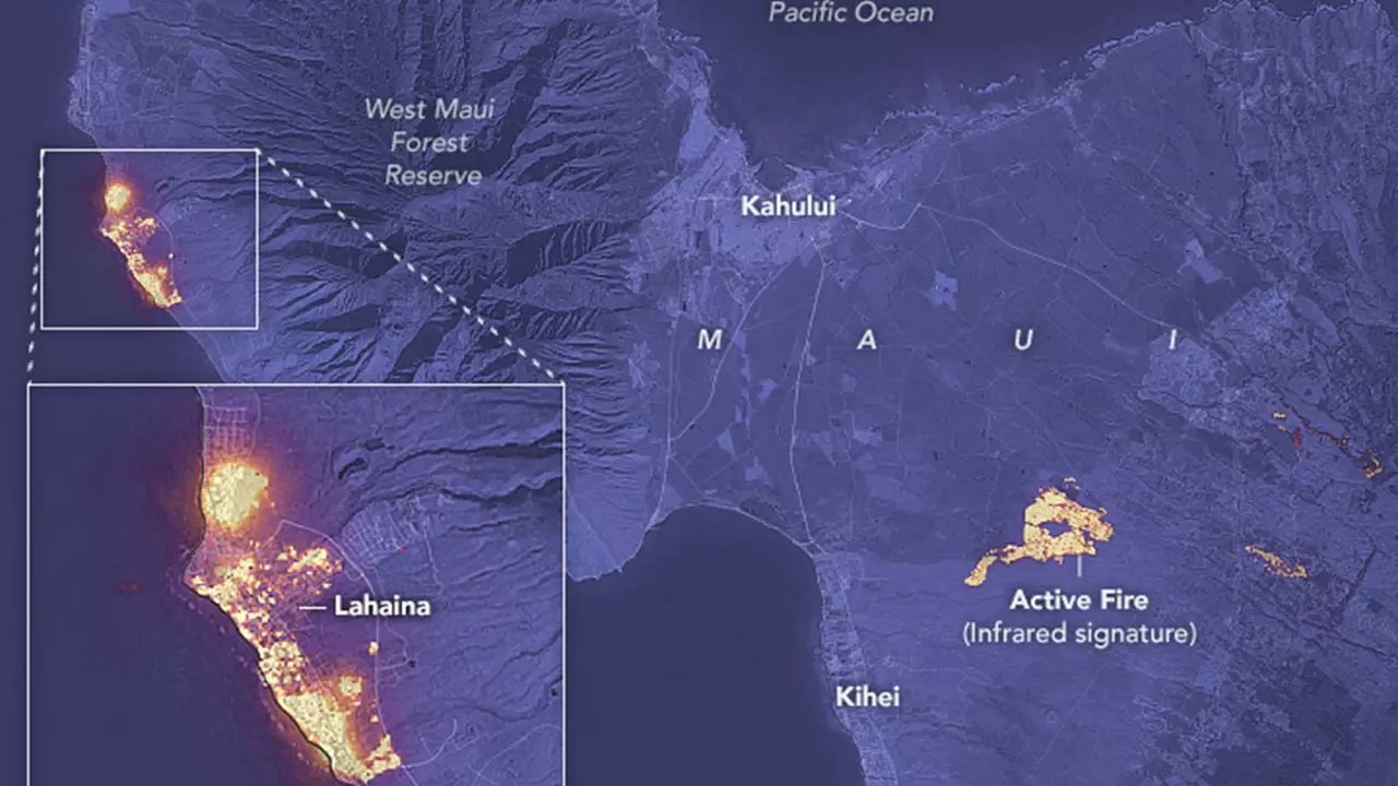 Hawaii's Maui Under Fire