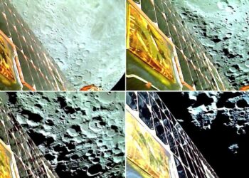 Chandrayaan-3 Moon video