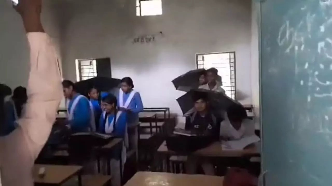 Rain Inside the Classroom