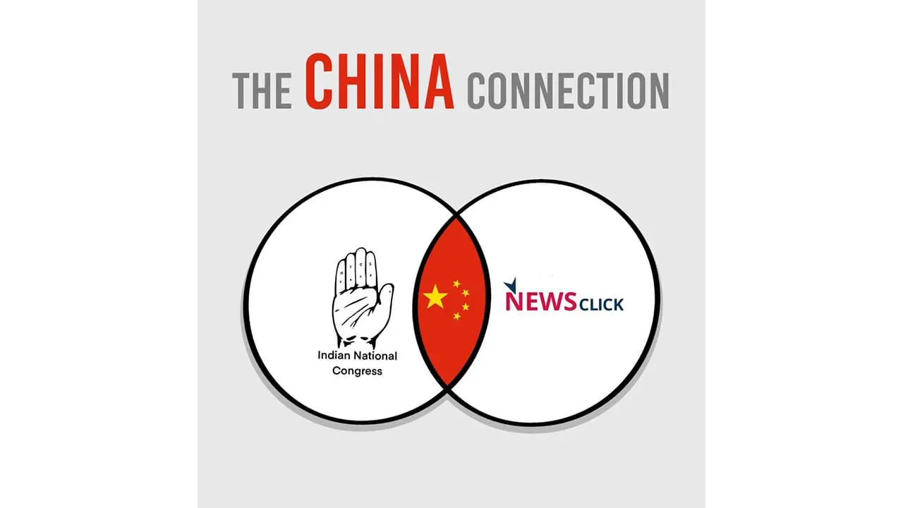 Chinese Gandhi Congress & NewsClick's The China Connection