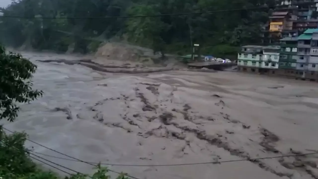 Sikkim Cloudburst Aftermath