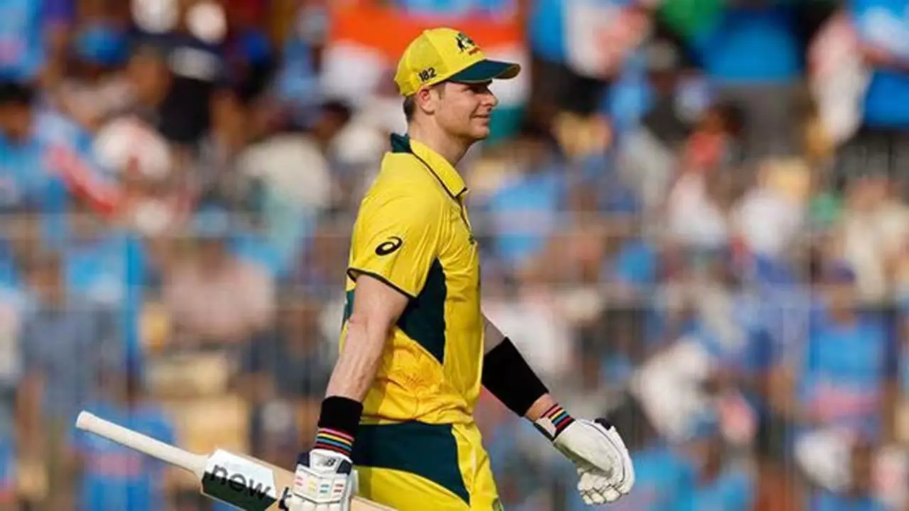 Steve Smith Out At India vs Australia Final Match