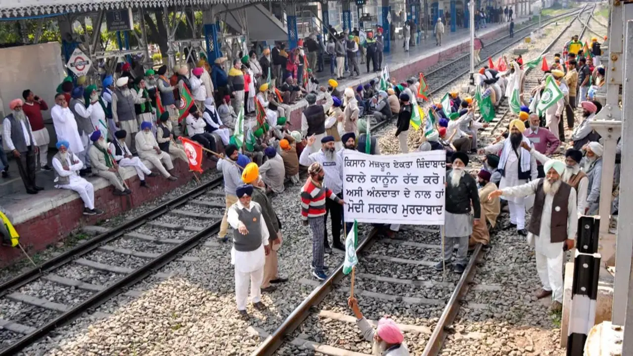 BKU-Ugrahan Announces 'Rail Roko' Protest