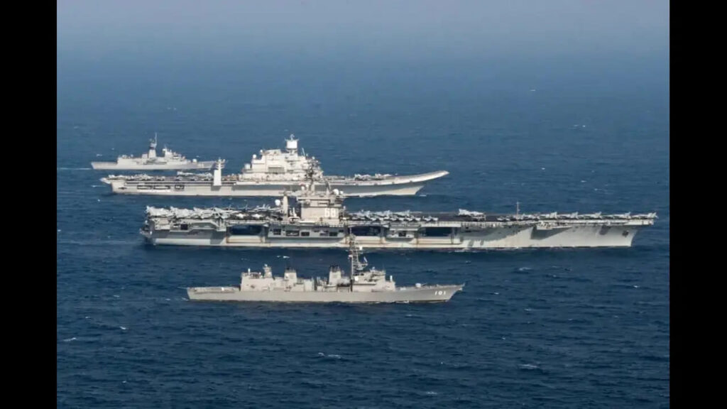 Indian navy recent exercises