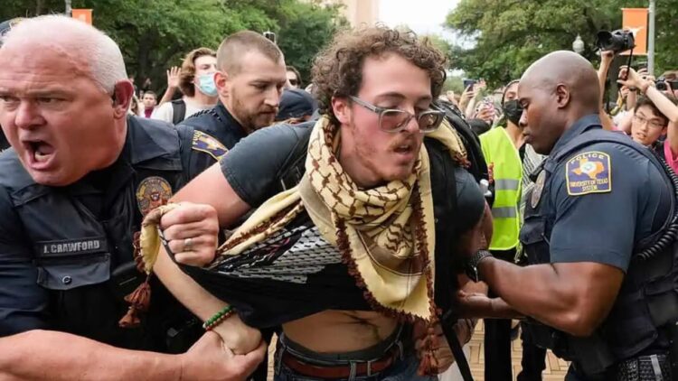 Israel Protester at Harvard University