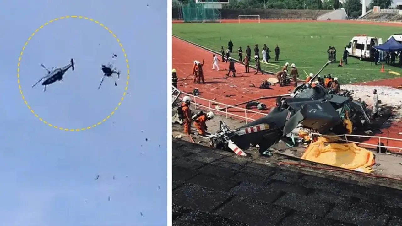 Malaysia Helicopters Collapse