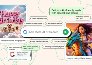 Meta AI features on WhatsApp