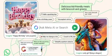 Meta AI features on WhatsApp