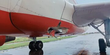 Air India tug tractor crash