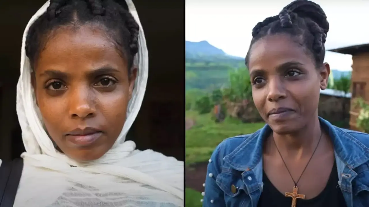 Ethiopian Woman who does not eat