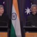 Jaishankar and Wong strengthen India and Australia relations.