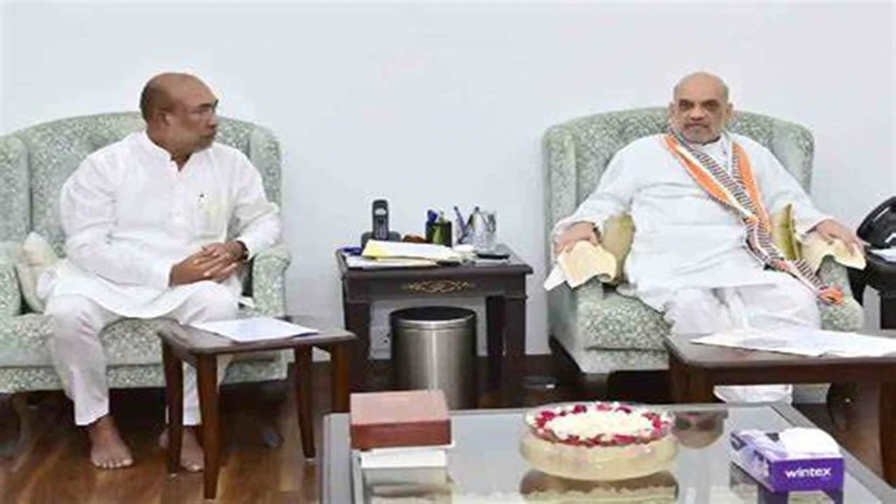 Violence in Manipur  Amit Shah Reviews Situation