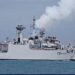 INS Brahmaputra Lists After Fire During Refit