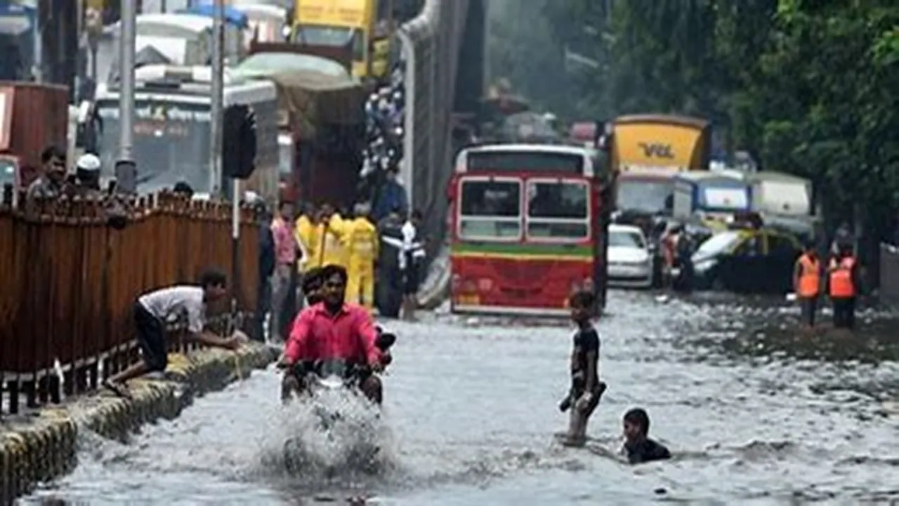 Mumbai Hit Hard Rain Causes Havoc