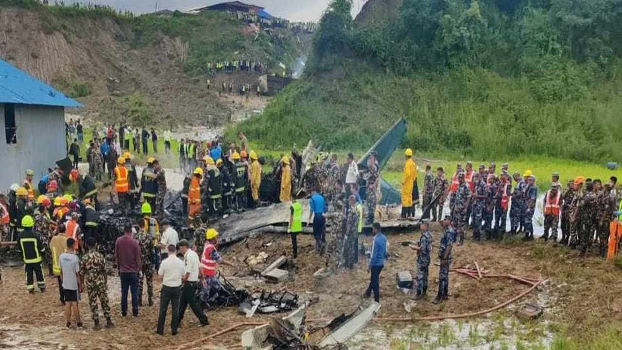 Nepal Plane Crash At Kathmandu Airport