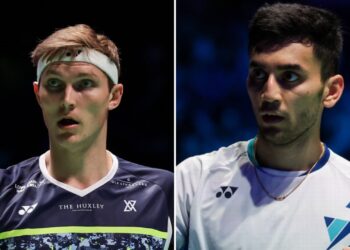 Axelsen Triumphs Over Lakshya Sen Battle