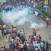 Protesters Clash with Police in Howrah