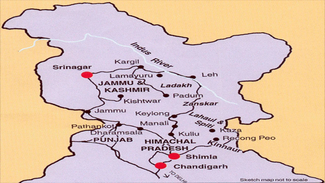 Union Territory of Ladakh adds five districts