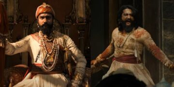 Vicky Kaushal brings Sambhaji Maharaj to life.