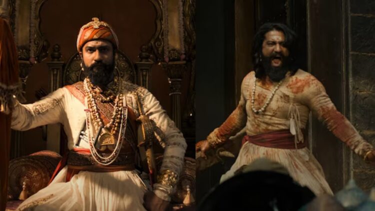 Vicky Kaushal brings Sambhaji Maharaj to life.