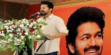 Vijay launches Tamizhaga Vetri Kazhagam Party Flag