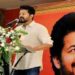 Vijay launches Tamizhaga Vetri Kazhagam Party Flag