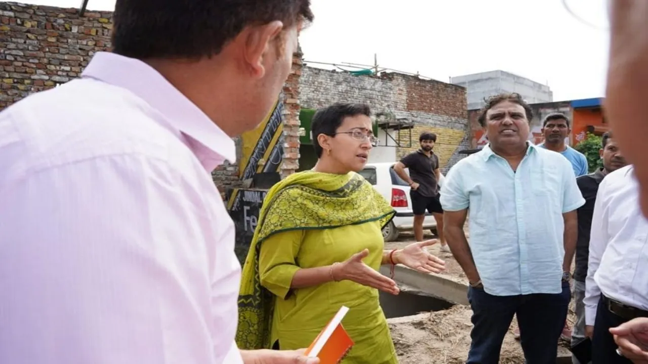 CM Atishi promises pothole-free Delhi roads