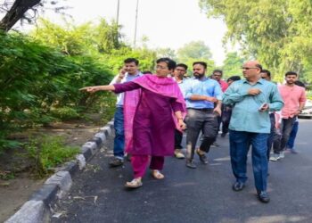 CM Atishi promises pothole-free Delhi roads