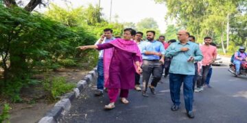 CM Atishi promises pothole-free Delhi roads