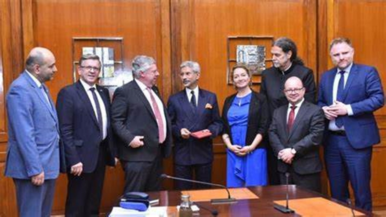 EAM S Jaishankar Meets German Parliament Chairman