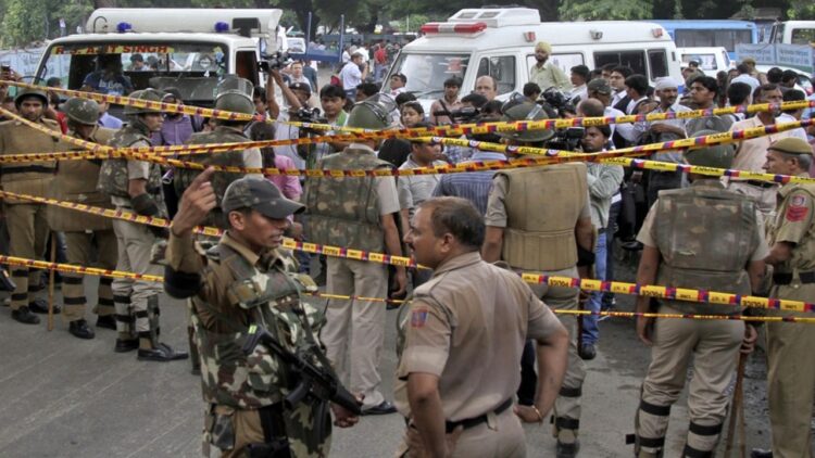 Blast near CRPF school triggers investigation