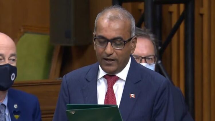 Canadian MP Chandra Arya Calls for Action on Khalistani Extremism