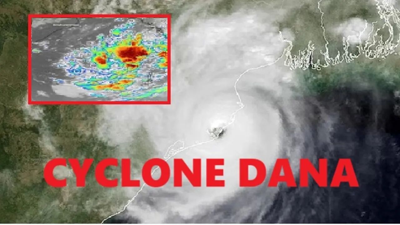 Cyclone Dana Hits Odisha and West Bengal