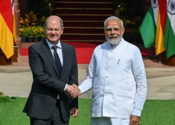 German Chancellor Olaf Scholz Meets PM Modi in Delhi