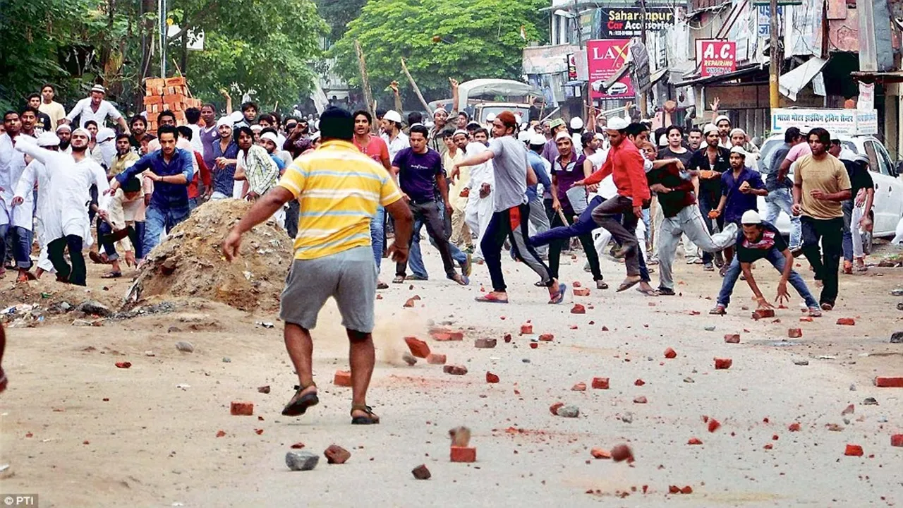 Police suspended after Bahraich communal violence