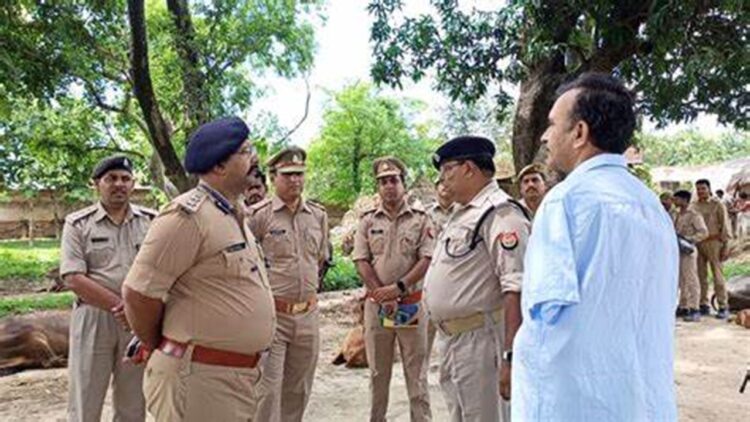 Police suspended after Bahraich communal violence