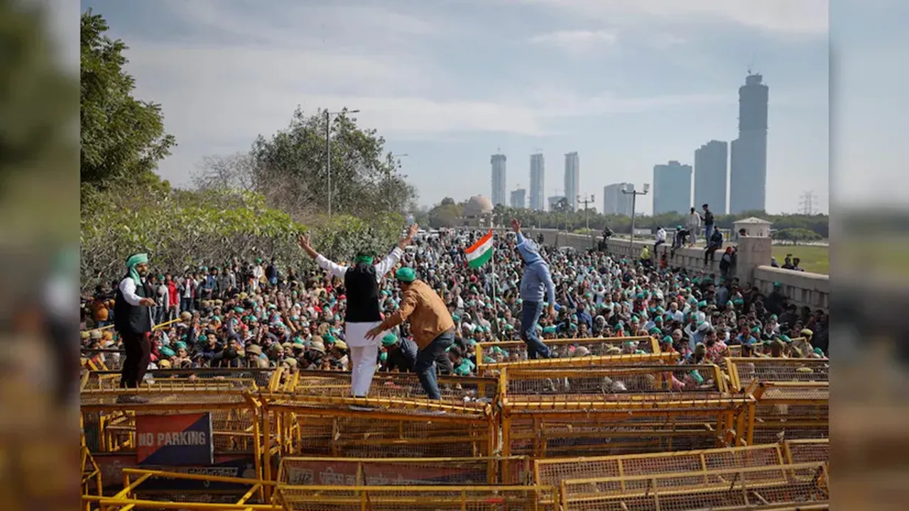 Delhi Chalo March Blocked, Police Enforce Section 163