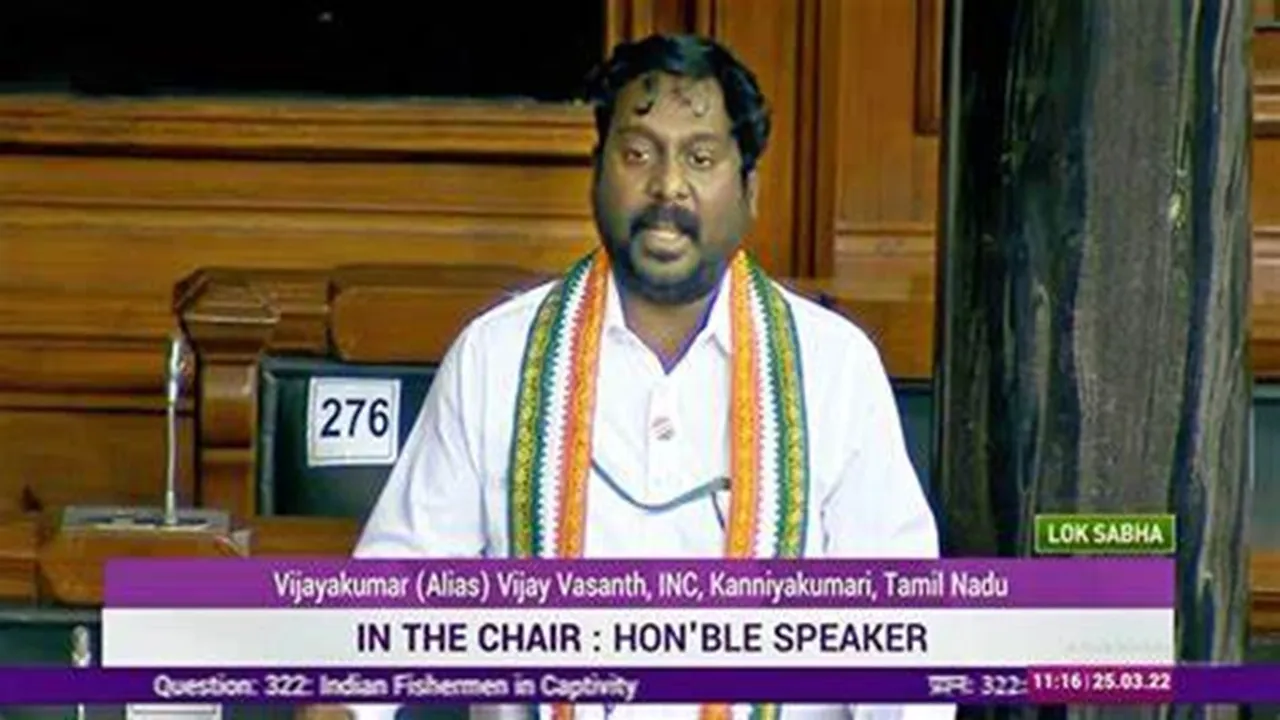 MP Vijay Vasanth Advocates Boosting Kanniyakumari Tourism